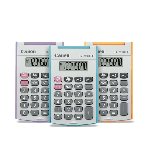 Canon LC-210 Hi lll 8-digits Handheld Calculator