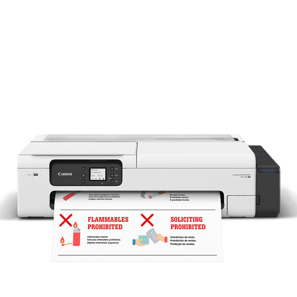 Canon imagePROGRAF TC-20 , TC-21 Large Format Printer 3YEARS WARRANTY