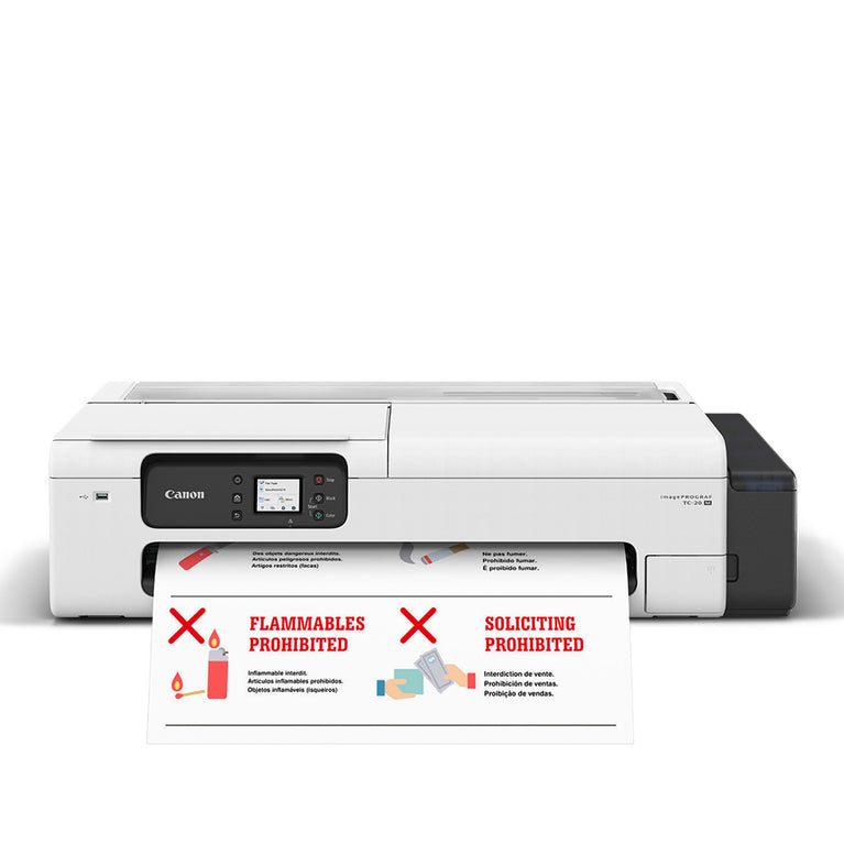 Canon imagePROGRAF TC-20 , TC-21 Large Format Printer 3YEARS WARRANTY