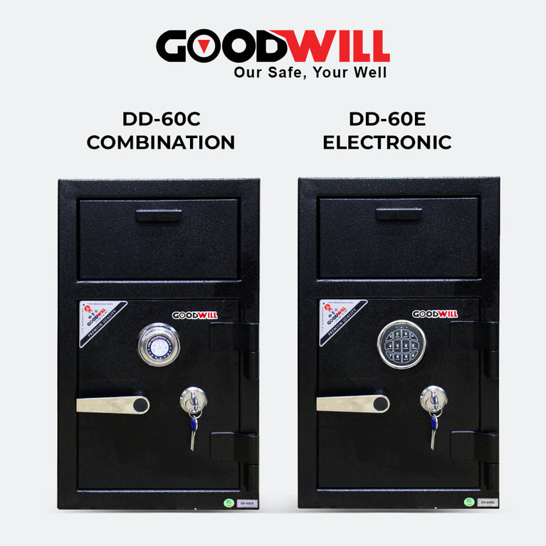 Goodwill DD-60 Electronic & Combination Depository Safes