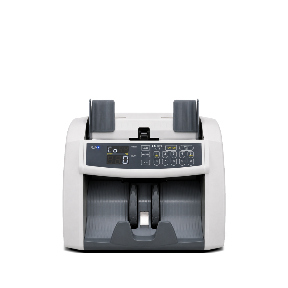 Laurel J-718 Friction Type Banknote Counter