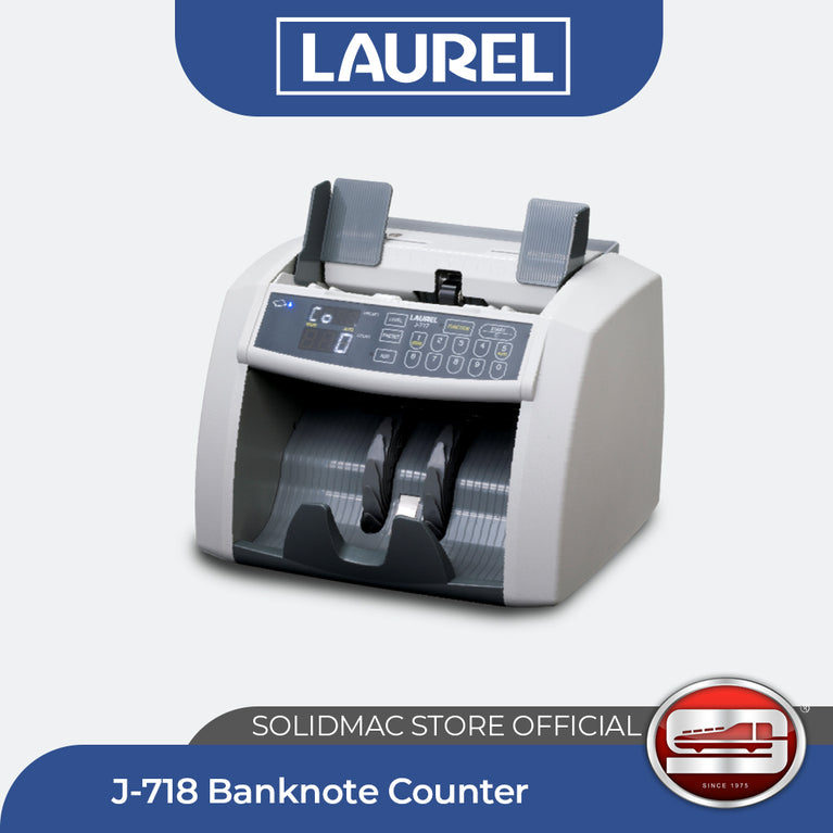 Laurel J-718 Friction Type Banknote Counter