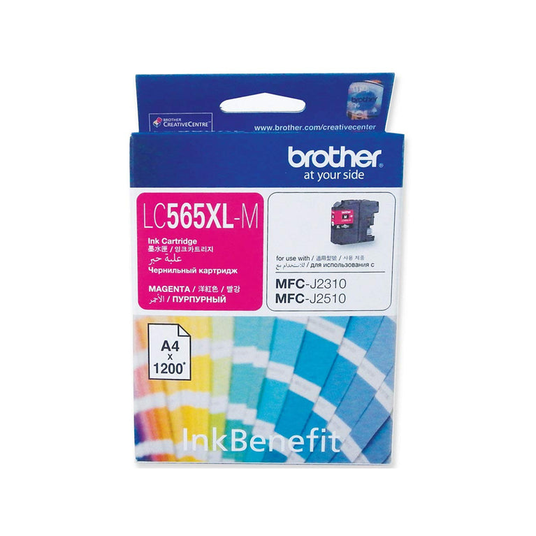 Brother LC-565XLM (MAGENTA) Original Ink Cartridge