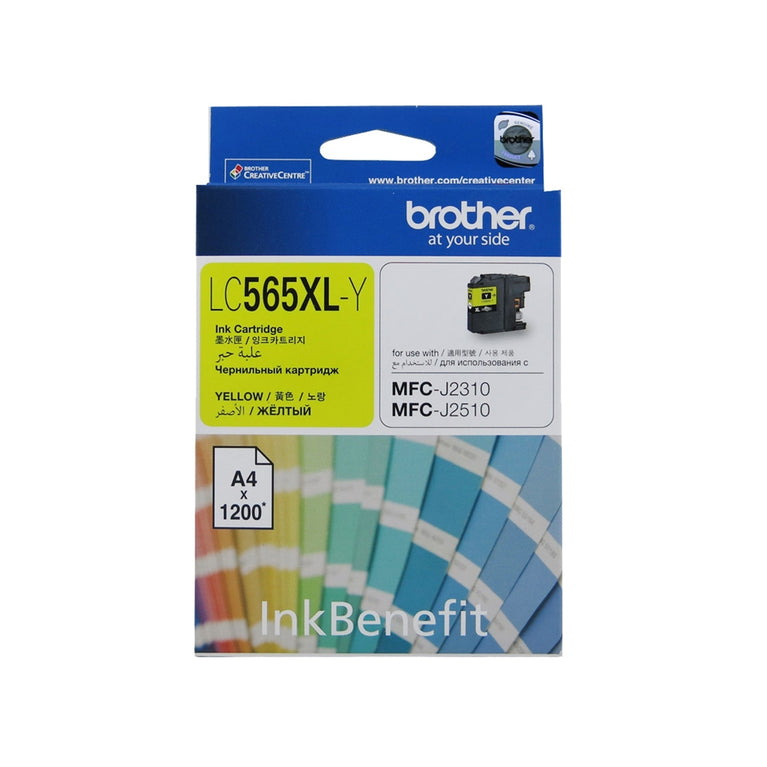 Brother LC-565XLY (YELLOW) Original Ink Cartridge