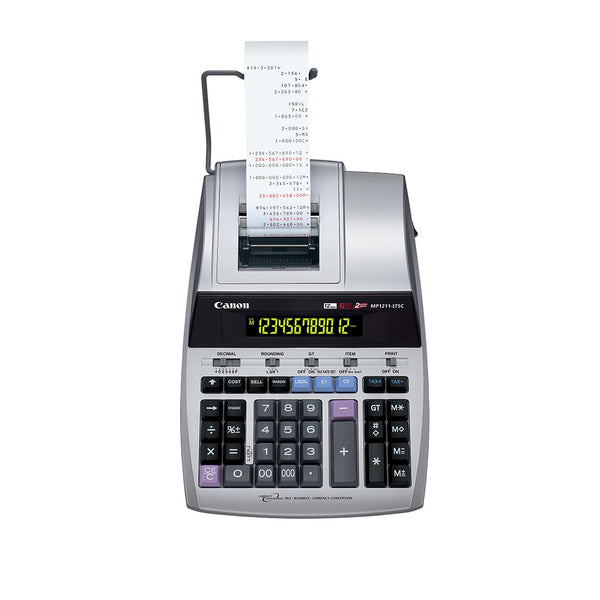 Canon MP1211-LTSC Printing Calculator Silver