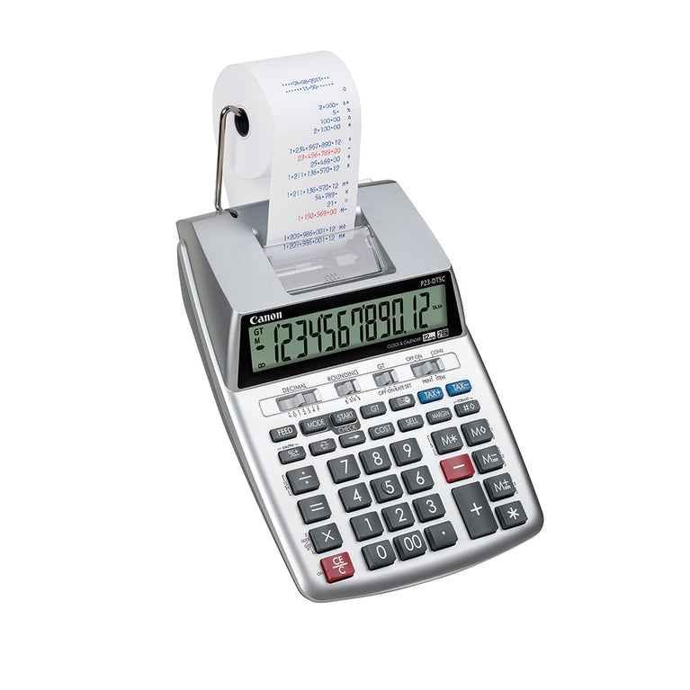 Canon P23-DTSC 12-digits Printing Calculator
