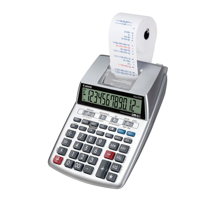 Canon P23-DTSC 12-digits Printing Calculator