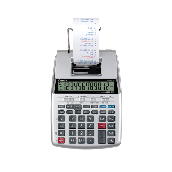 Canon P23-DTSC 12-digits Printing Calculator