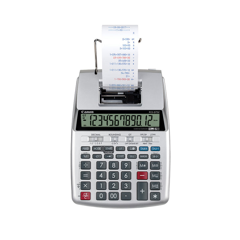 Canon P23-DTSC 12-digits Printing Calculator