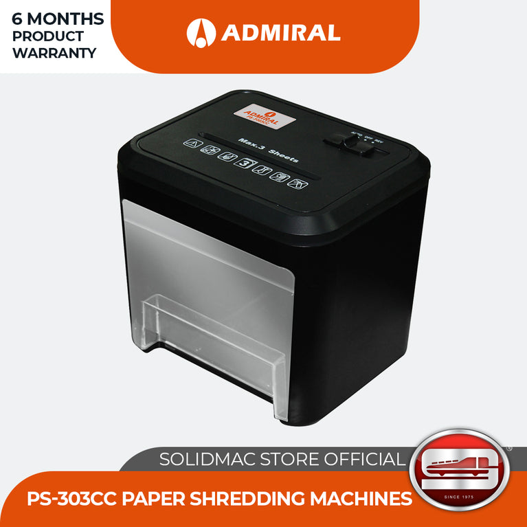 Admiral PS-P303CC Cross Cut Paper Shredder