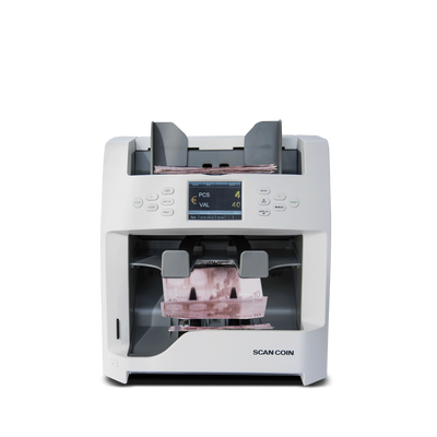 Scan Coin SC-8220 1+1 Pocket Value & Multi Currency Counter