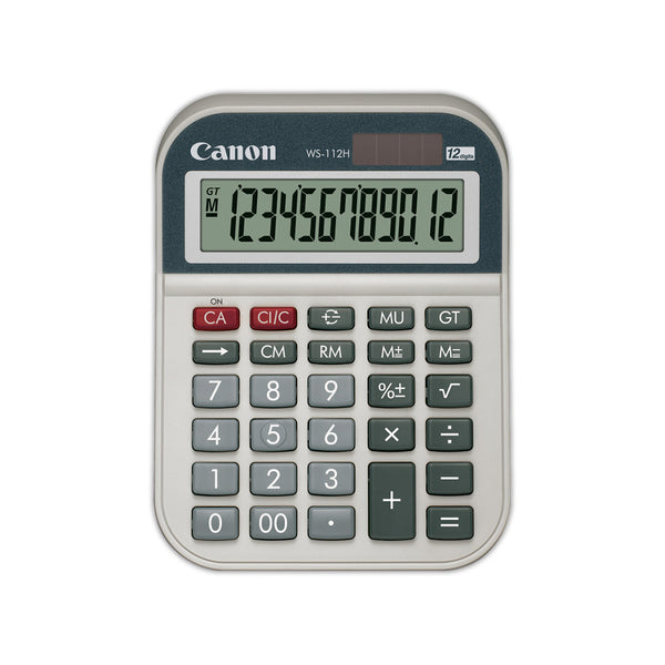Canon WS-112H Desktop Calculator 12 digits