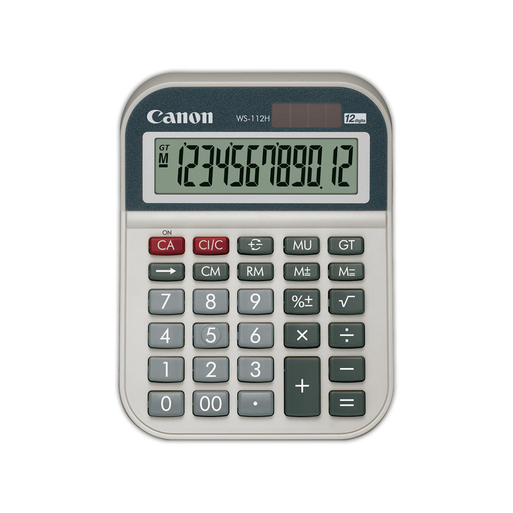 Canon WS-112H Desktop Calculator 12 digits