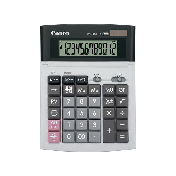 Canon WS-1210Hi III Desktop Calculator 12 Digits
