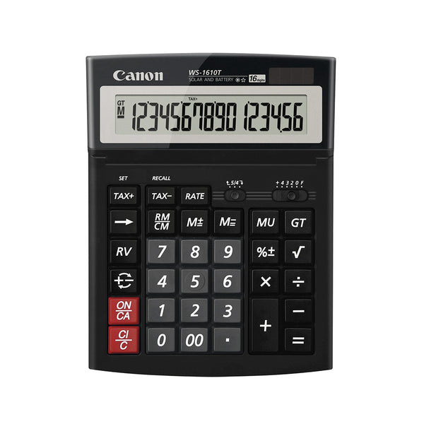 Canon WS-1610T Desktop Calculator (16 digits)