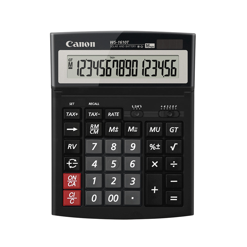 Canon WS-1610T Desktop Calculator (16 digits)