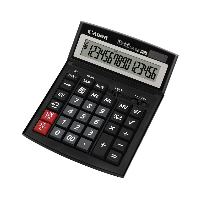 Canon WS-1610T Desktop Calculator (16 digits)
