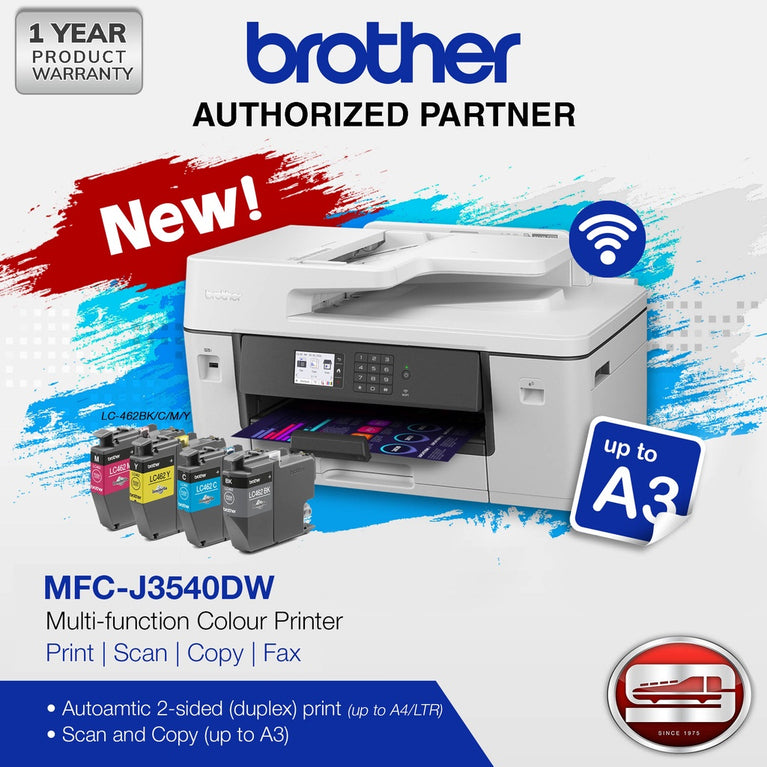 Brother MFC-J3540DW A3 size Multi-function Colour Printer