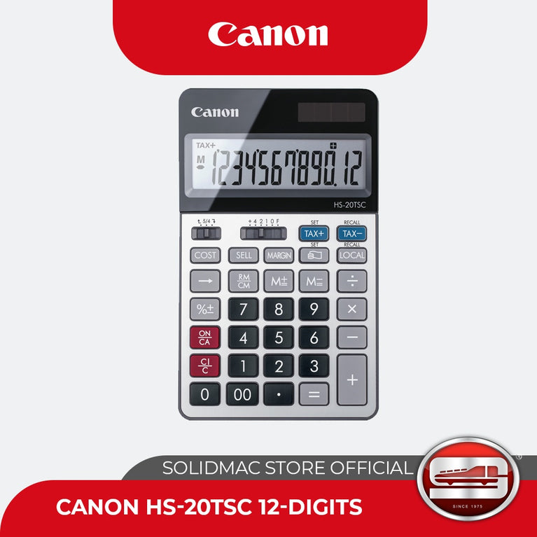 Canon HS-20TSC Semi-Desktop Calculator