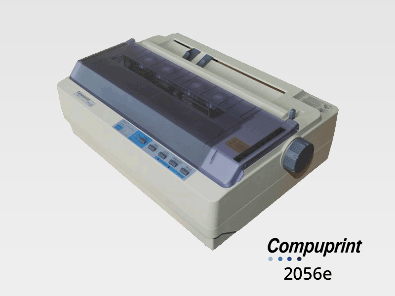 Compuprint 2056e Serial Matrix Passbook Printer