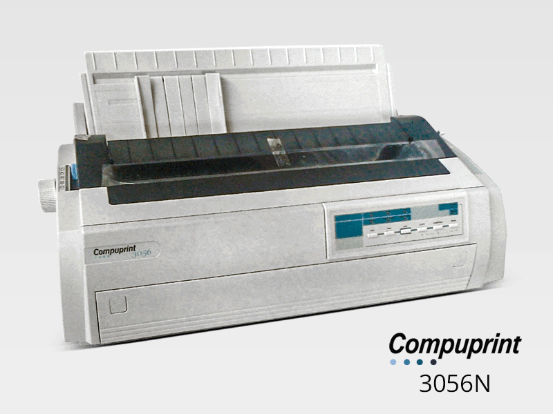 Compuprint 3056/N Serial Matrix Passbook Printer