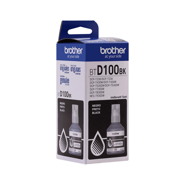 Brother BT-D100BK Ultra High Yield Black Ink Bottle