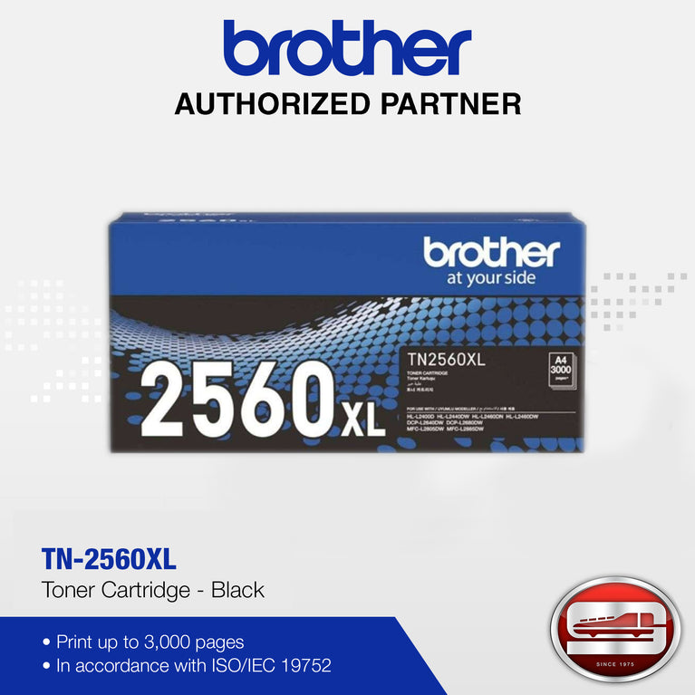Brother TN-2560XL Toner Cartridge - Black