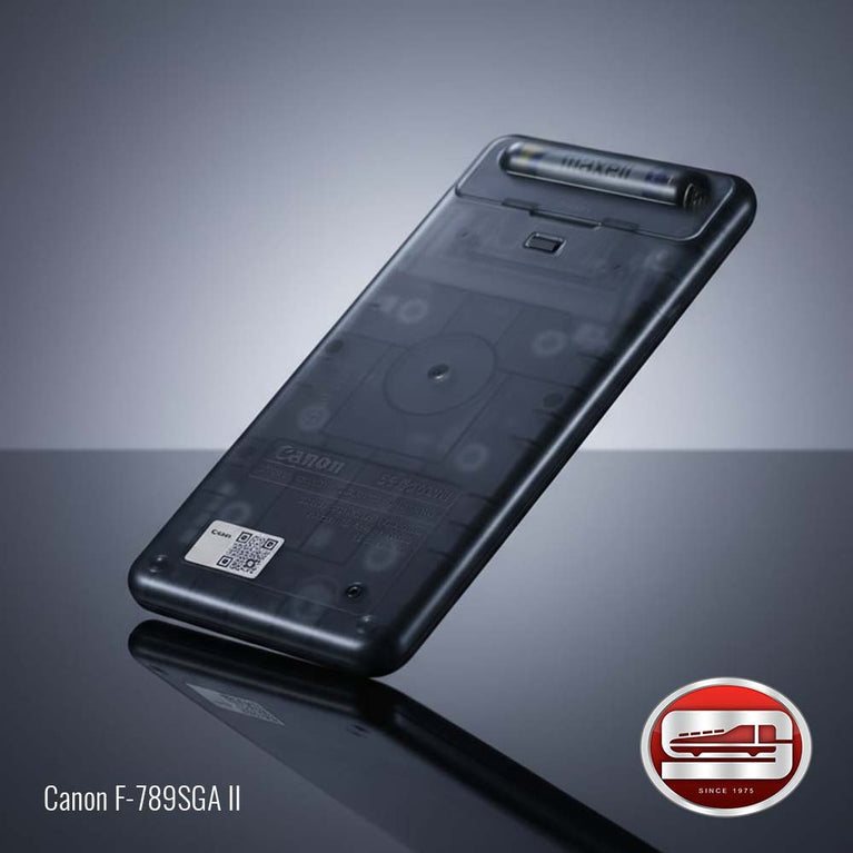 Canon F-789SGA II Scientific Calculator (Transparent Casing)