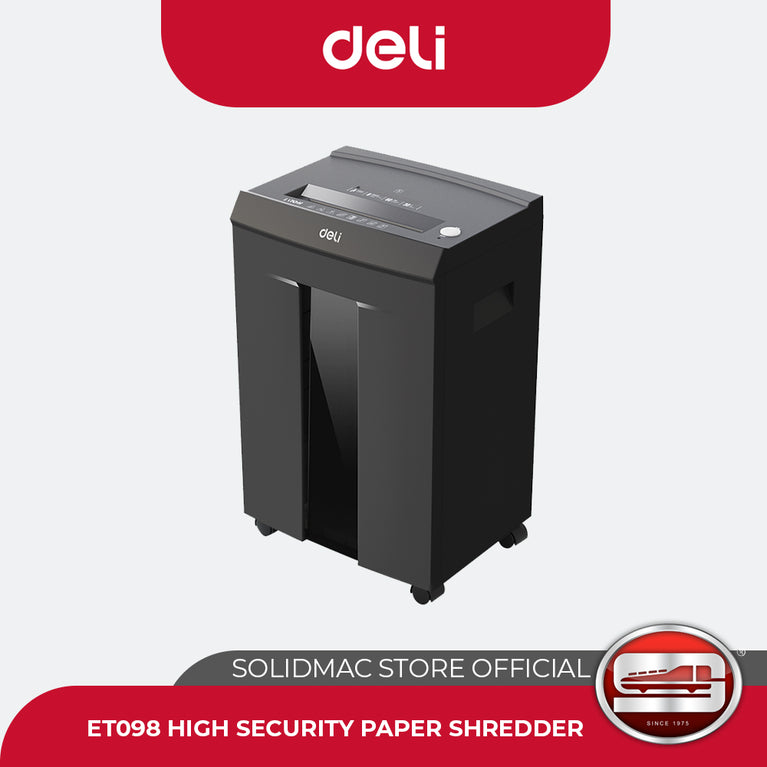 Deli ET098 High Security Paper Shredder